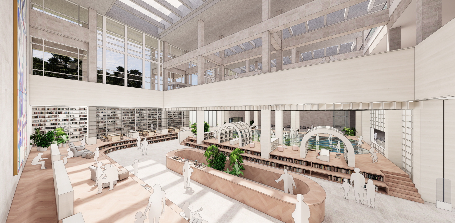 부산시청 열린 도서관 건립 건축설계 제안공모